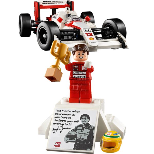 LEGO Set Icons 10330 McLaren MP4/4 e Ayrton Senna 693 peças - Imagem 2