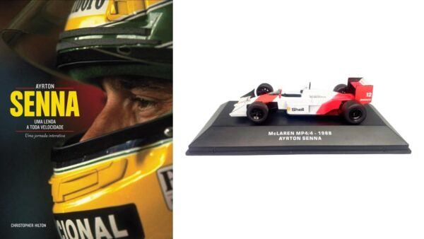 Ayrton Senna: Uma Lenda a Toda Velocidade - Edição Especial: Acompanha Miniatura da McLaren