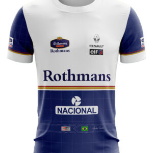 Camiseta Ayrton Senna  Camisa Formula 1 Corrida