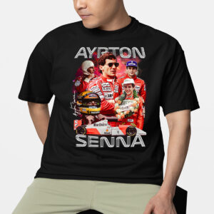 Camiseta Básica Ayrton Senna Vitorioso