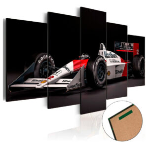 Quadros Decorativos Ayrton Senna Mclaren Honda F 1 Corrida