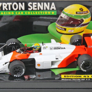 Minichamps F1 1/43 Mclaren Mp4/3 Teste 1987 Ayrton Senna