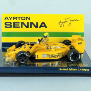 Lotus Honda Senna Riding Nakajima´s Car Gp 87 1/43minichamps
