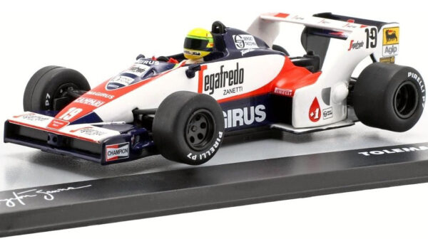 Toleman Tg 183b Ayrton Senna Brasil Gp 1984 1/43 Ixo