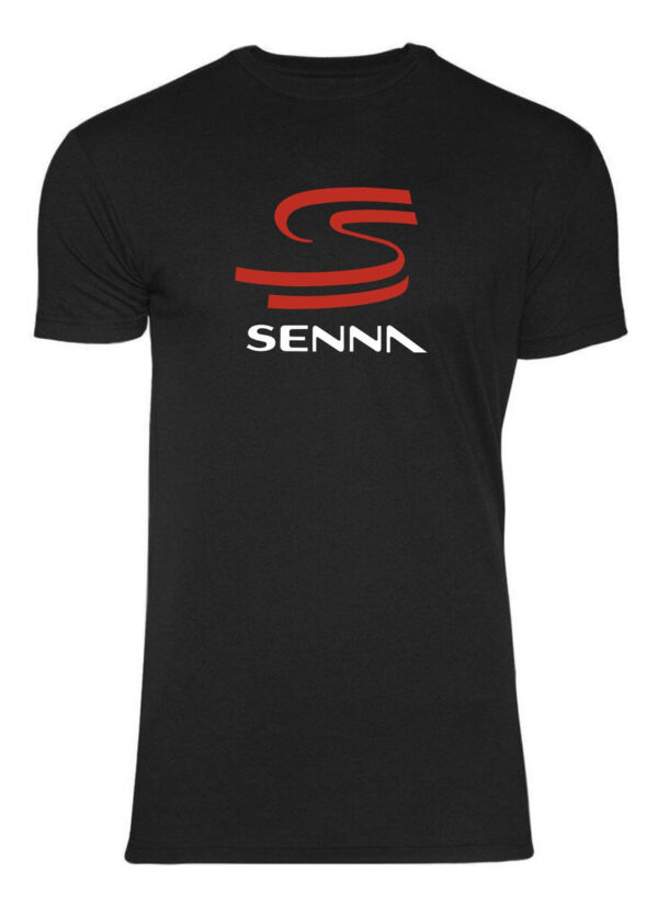 Camiseta Algodão Ayrton Senna Penteado 30.1 Slim Ref 1