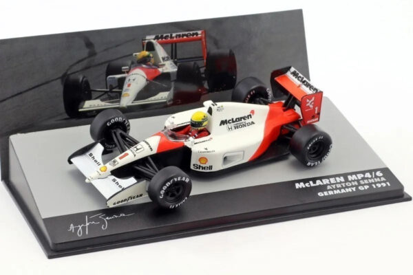 Lendas Brasileiras Formula 1 - Mclaren Mp4/6  Ayrton Senna