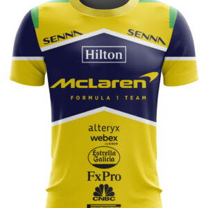 Camiseta Camisa Formula 1 Ayrton Senna Mclaren Envio Hoje 02
