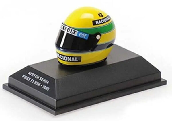 Miniatura Capacete F1 Ayrton Senna MiniChamps Mod. Sortidos - Imagem 8